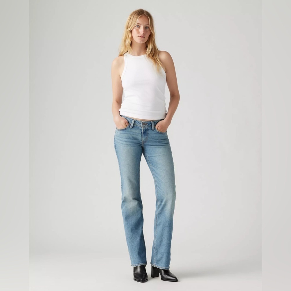 NWT Levi's Blue Boot Cut Jeans Casual Comfort - Picture 2 of 13